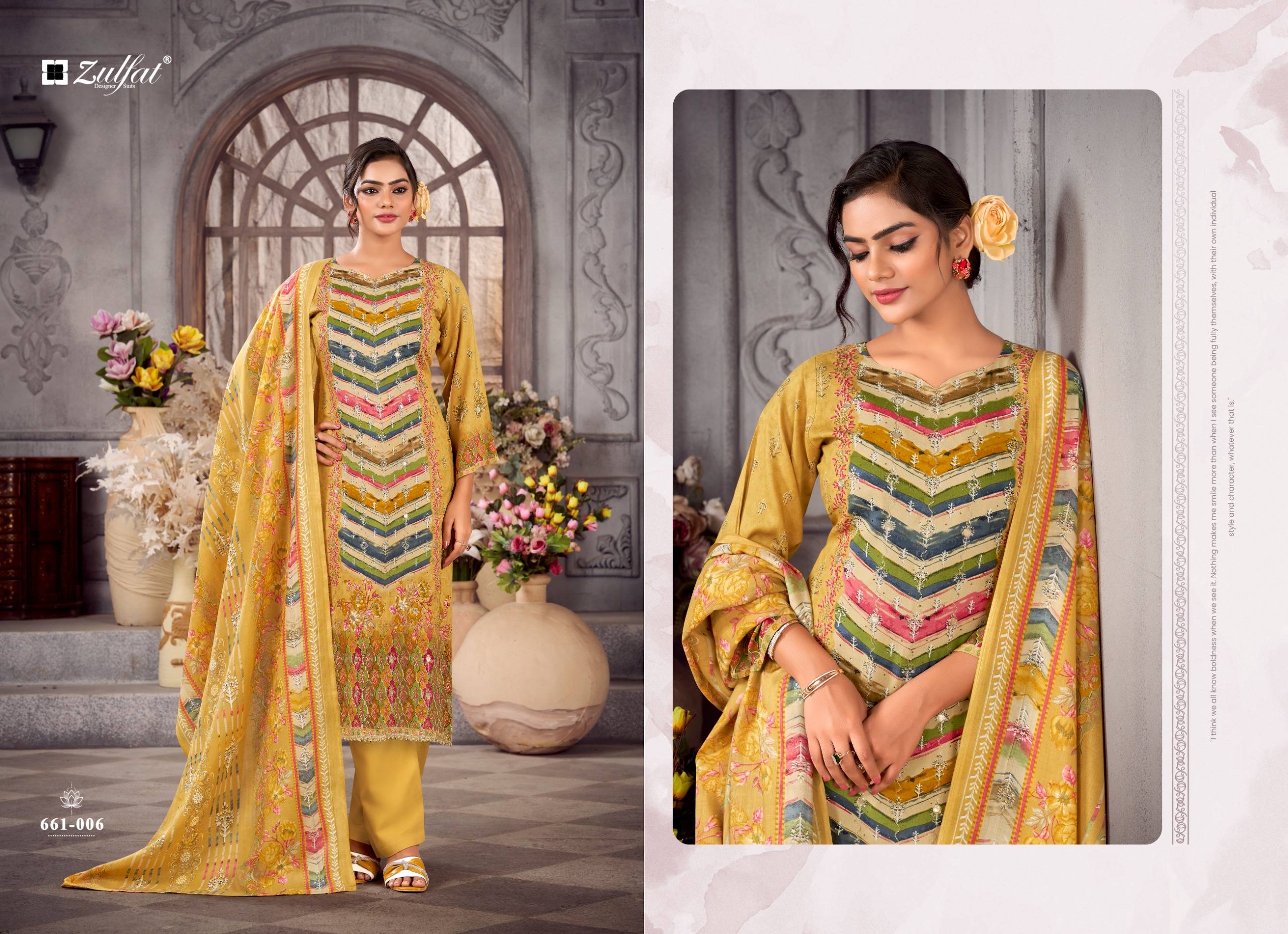 AAYAT VOL 17 By Zulfat Designer Suits Beautiful Pakistani Suits Wear Pure Cotton Dresses At Wholesale Price